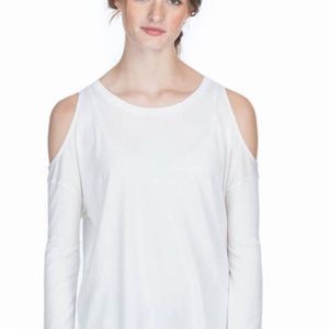 Lilla P Long Sleeve Cold Shoulder Top! NWT!